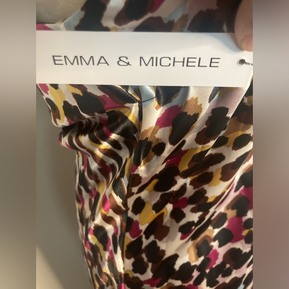 Emma & Michele Cheetah Slip Dress - Picture 5 of 6